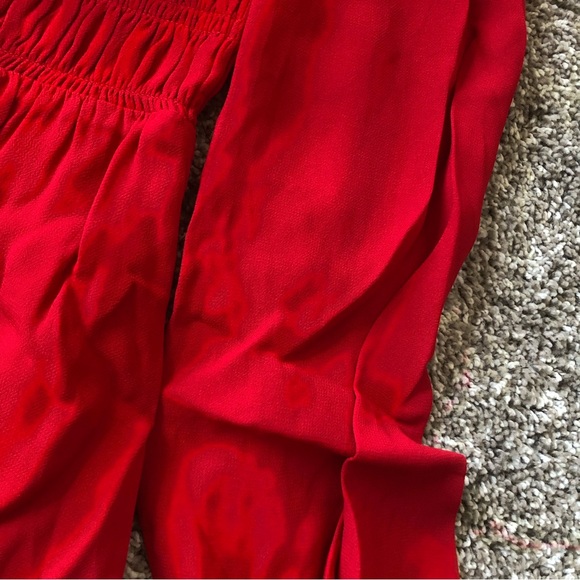 ❤️ Reformation Morris Dress - Cherry - Picture 6 of 8